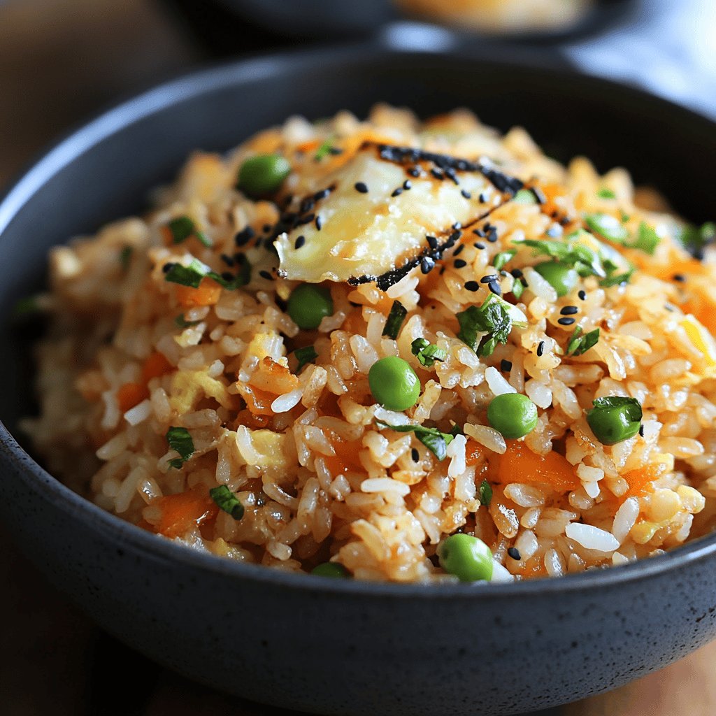 Easy Japanese Fried Rice