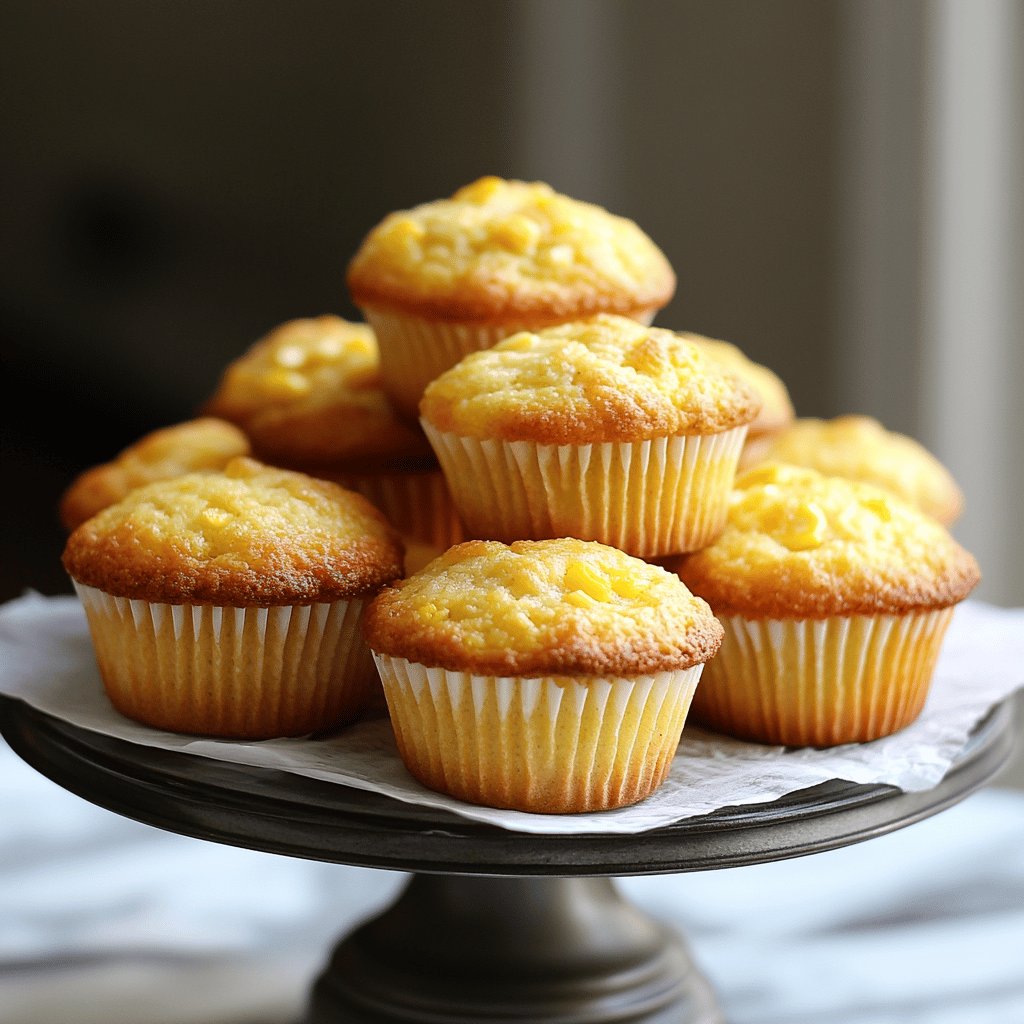 Simple Corn Muffins