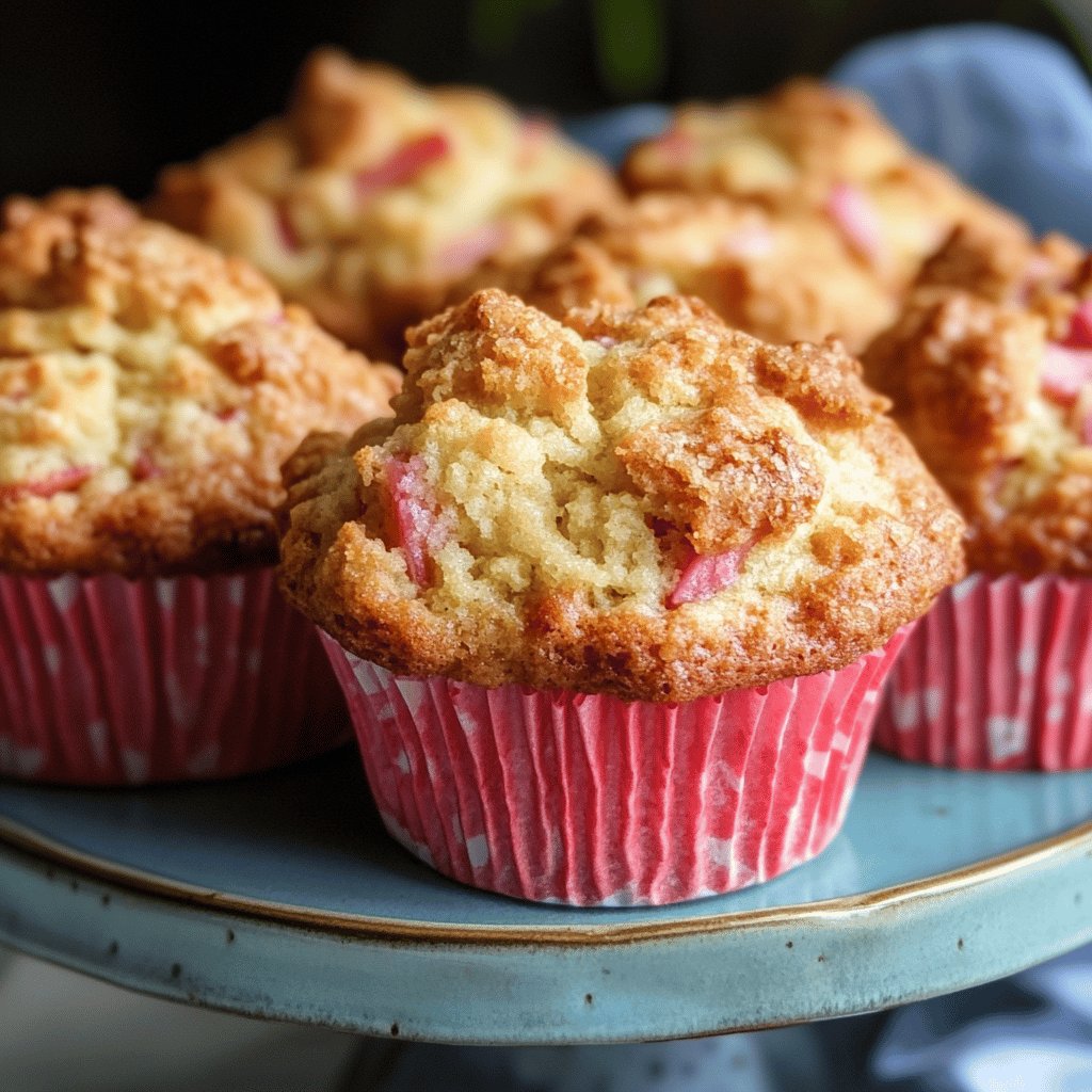 Rhubarb Muffins