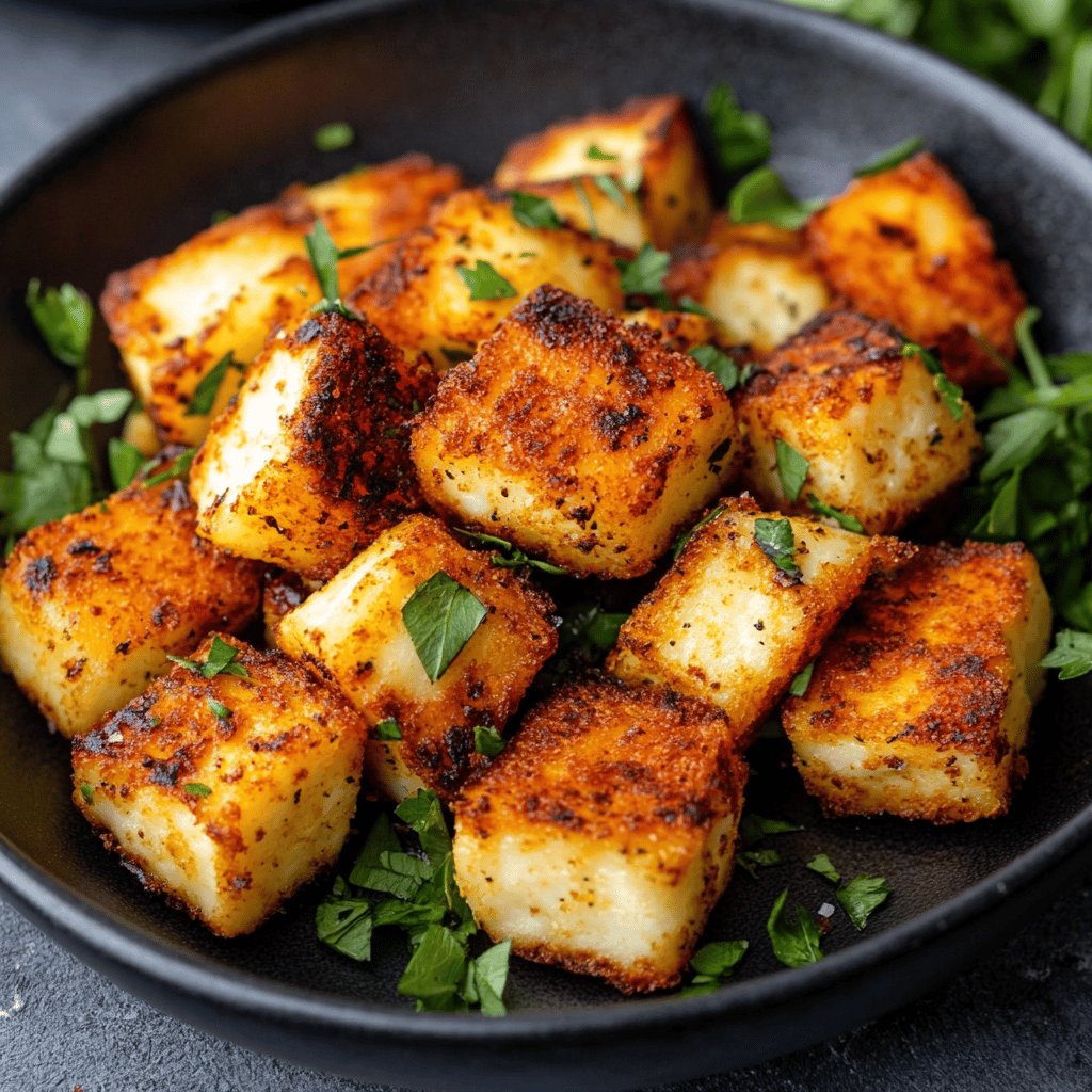 Crispy Air Fryer Halloumi