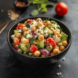 Greek Chickpea Salad