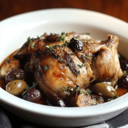 Lapin aux olives