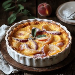 Clafoutis aux Nectarines