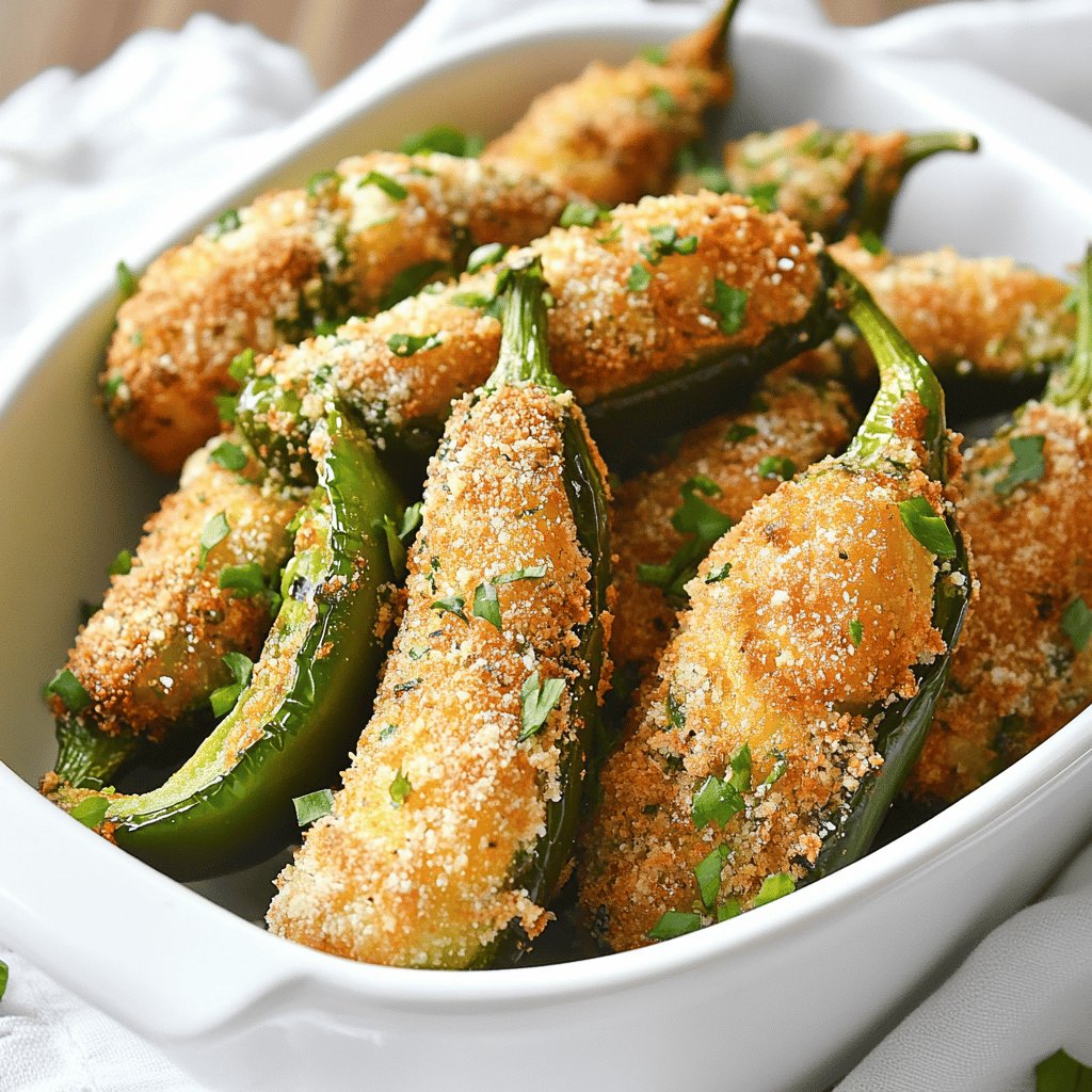 Keto Air Fryer Jalapeño Poppers