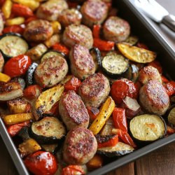 Baked Sausage and Veggie Medley