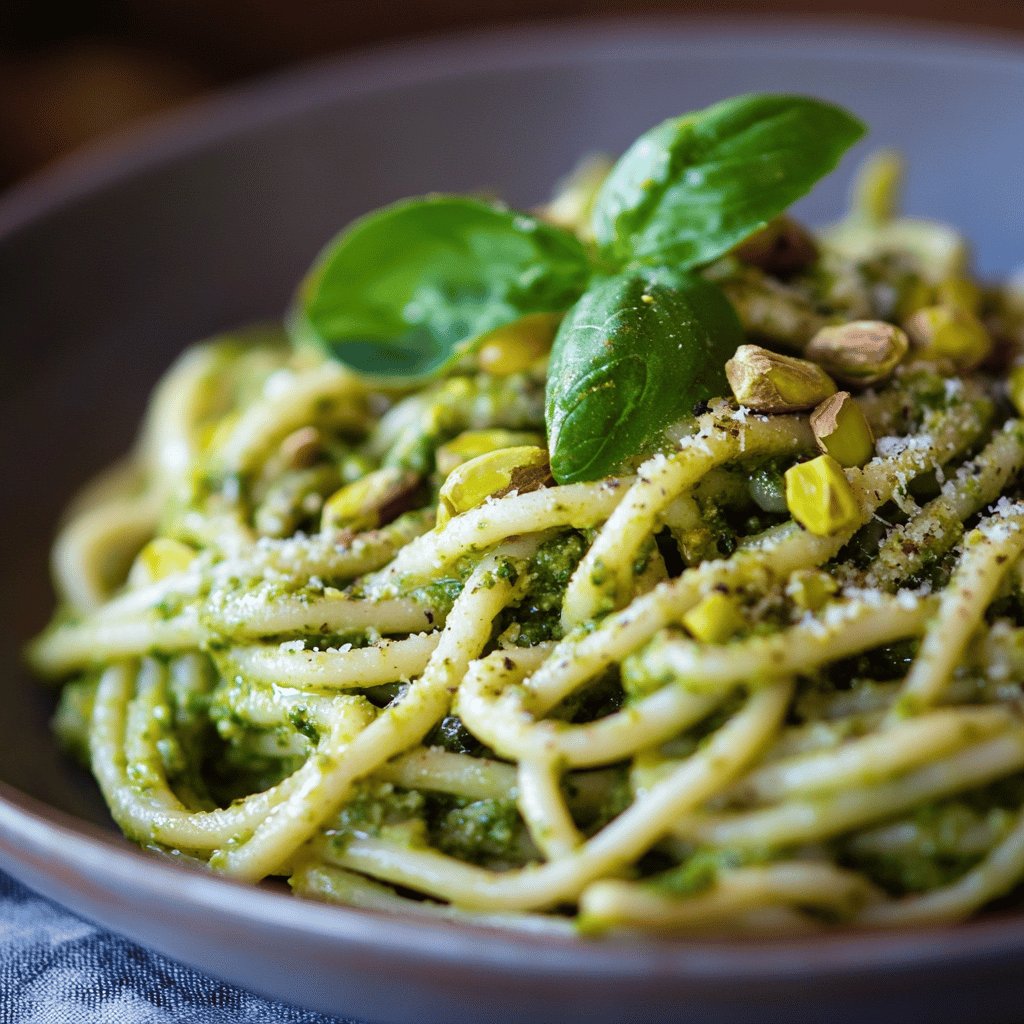 Pesto de pistache maison