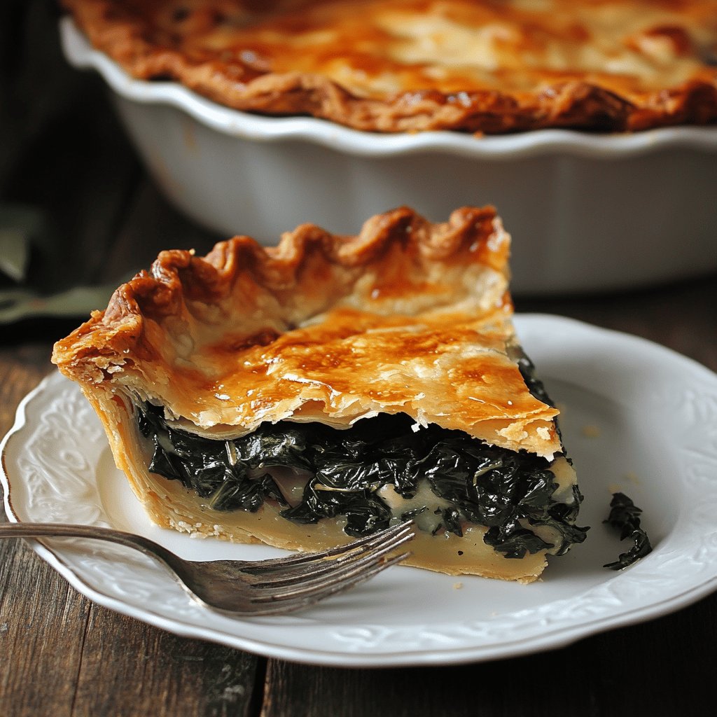 Tourte aux blettes délicieuse