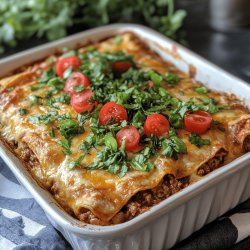 Ground Beef Enchiladas