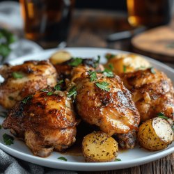 Poulet à la bière facile