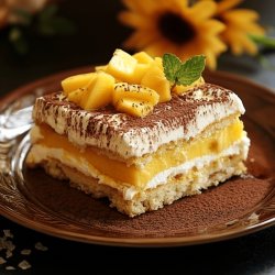 Tiramisu à la mangue