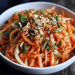 Quick and Easy Kimchi Salad