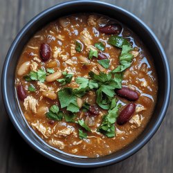 Simple Slow Cooker Chicken Chili