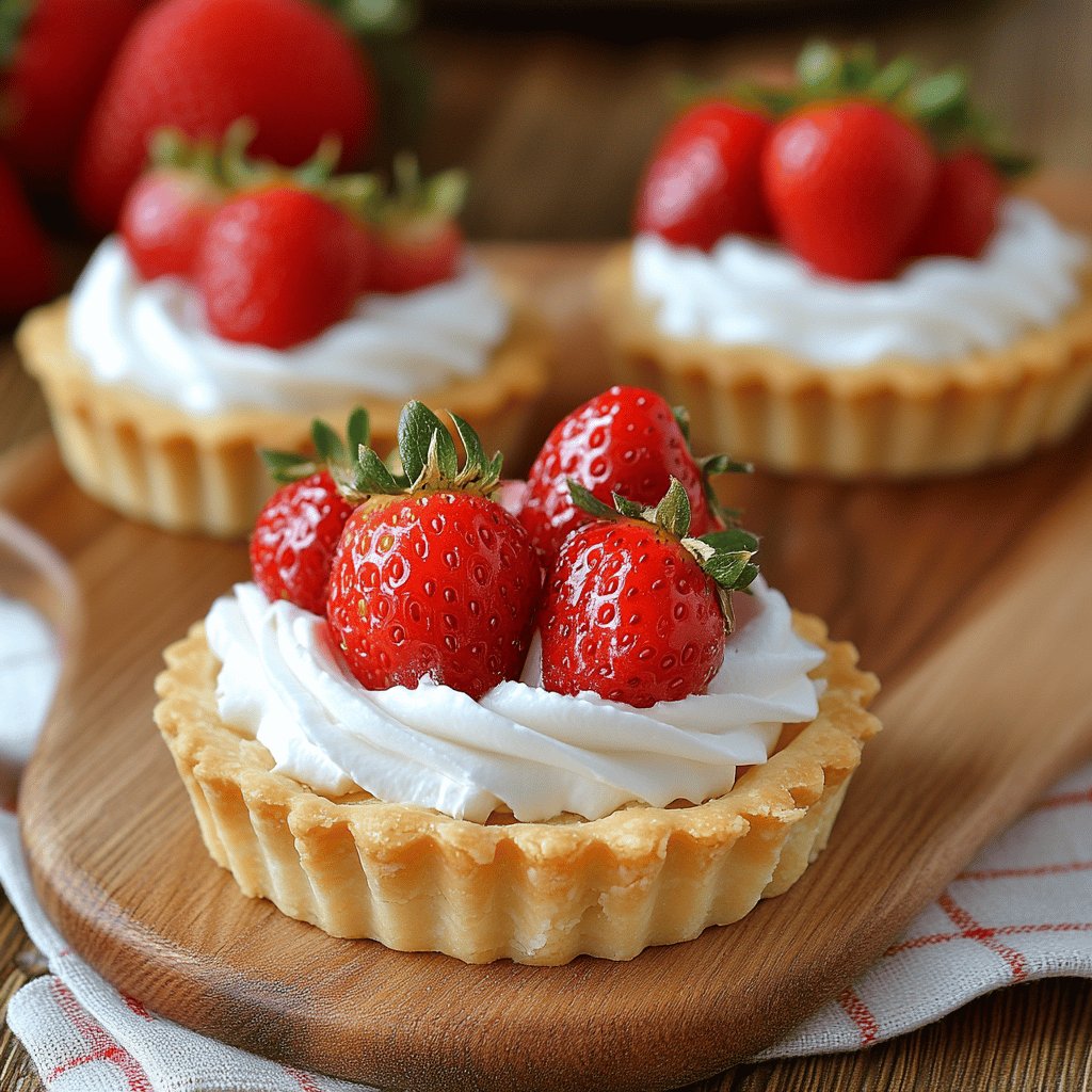 Delicious Strawberry Tarts