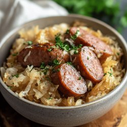 Instant Pot Kielbasa and Sauerkraut