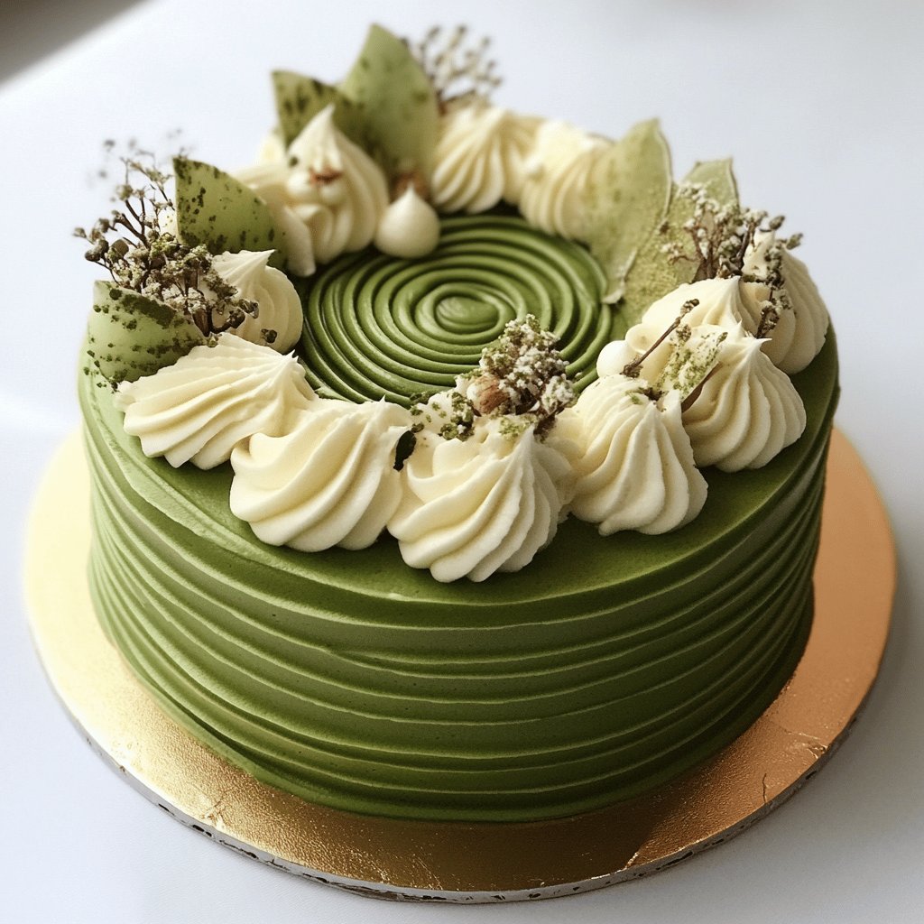 Matcha Green Tea Cake