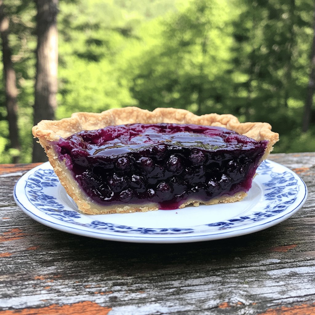 Classic Huckleberry Pie