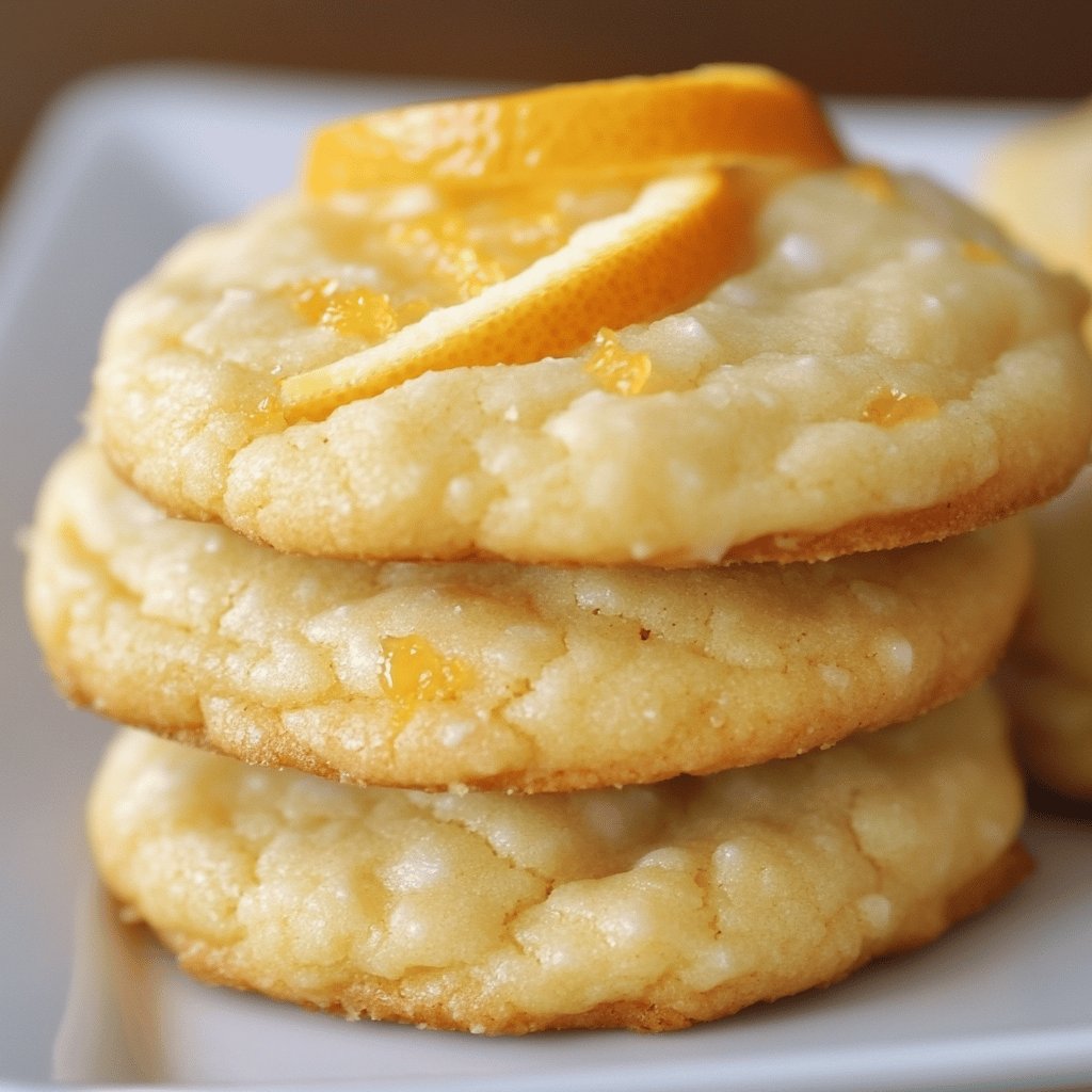 Zesty Orange Drop Cookies