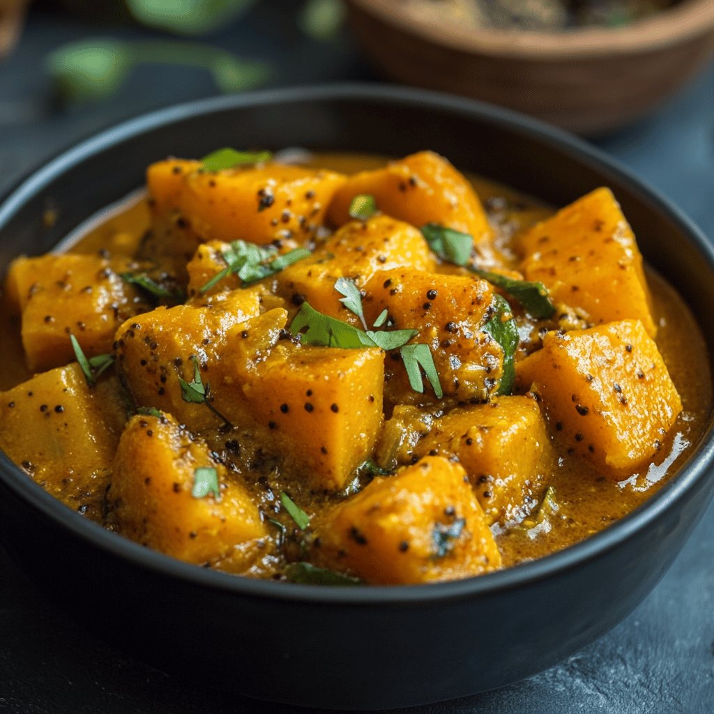 Simple Indian Pumpkin Curry