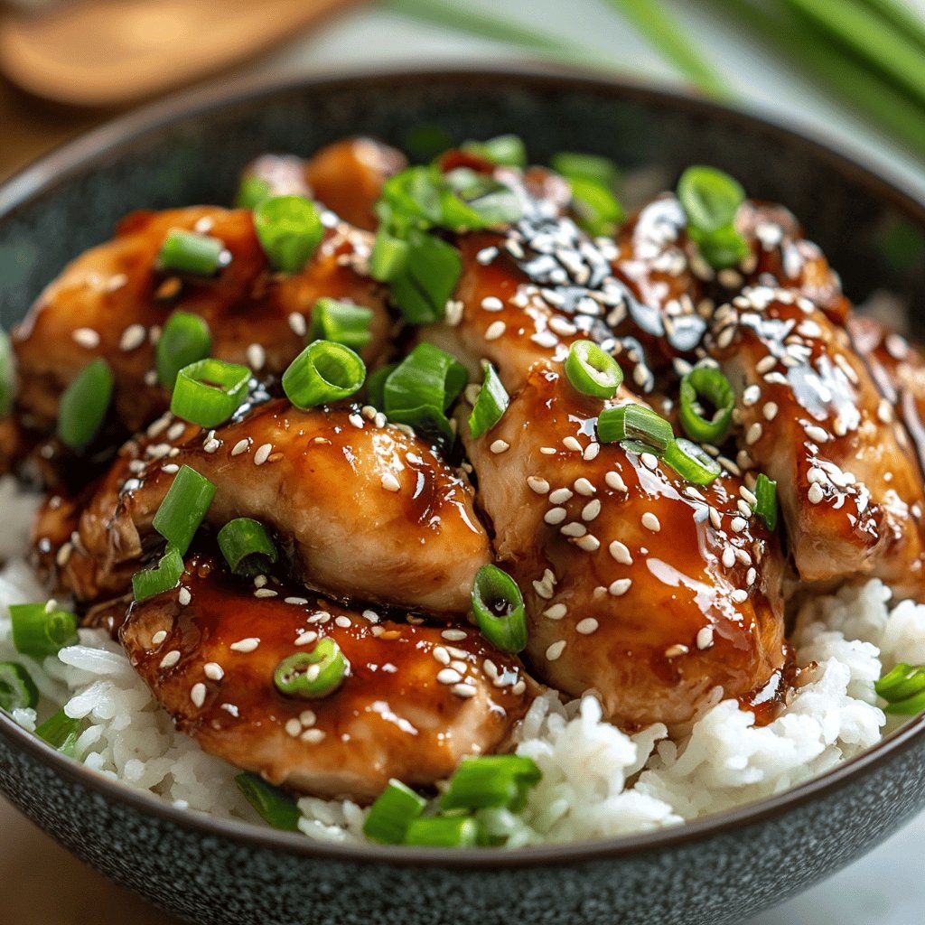 Oven Baked Chicken Teriyaki