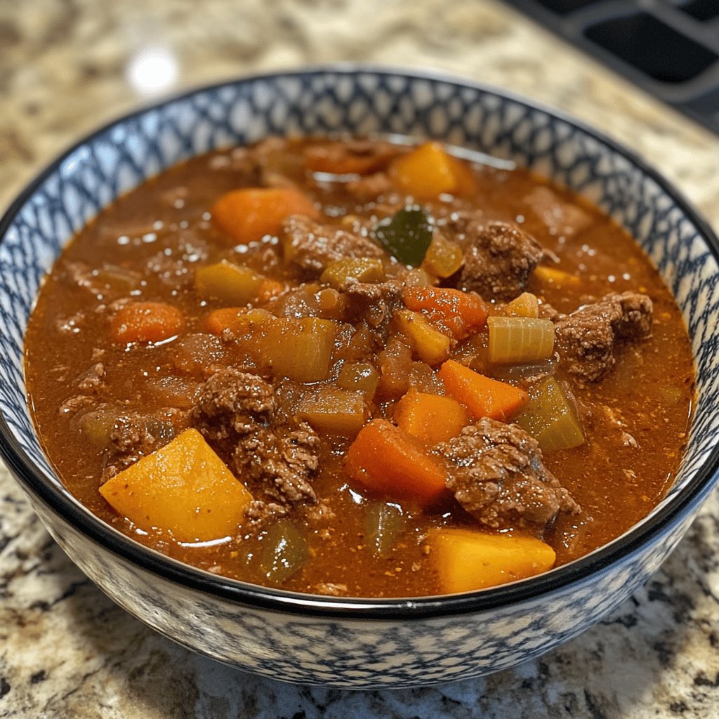 Hearty Beef and Vegetable Stew