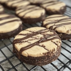 Homemade Fudge Stripe Cookies