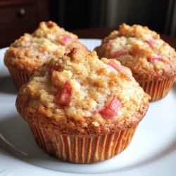 Rhubarb Muffins