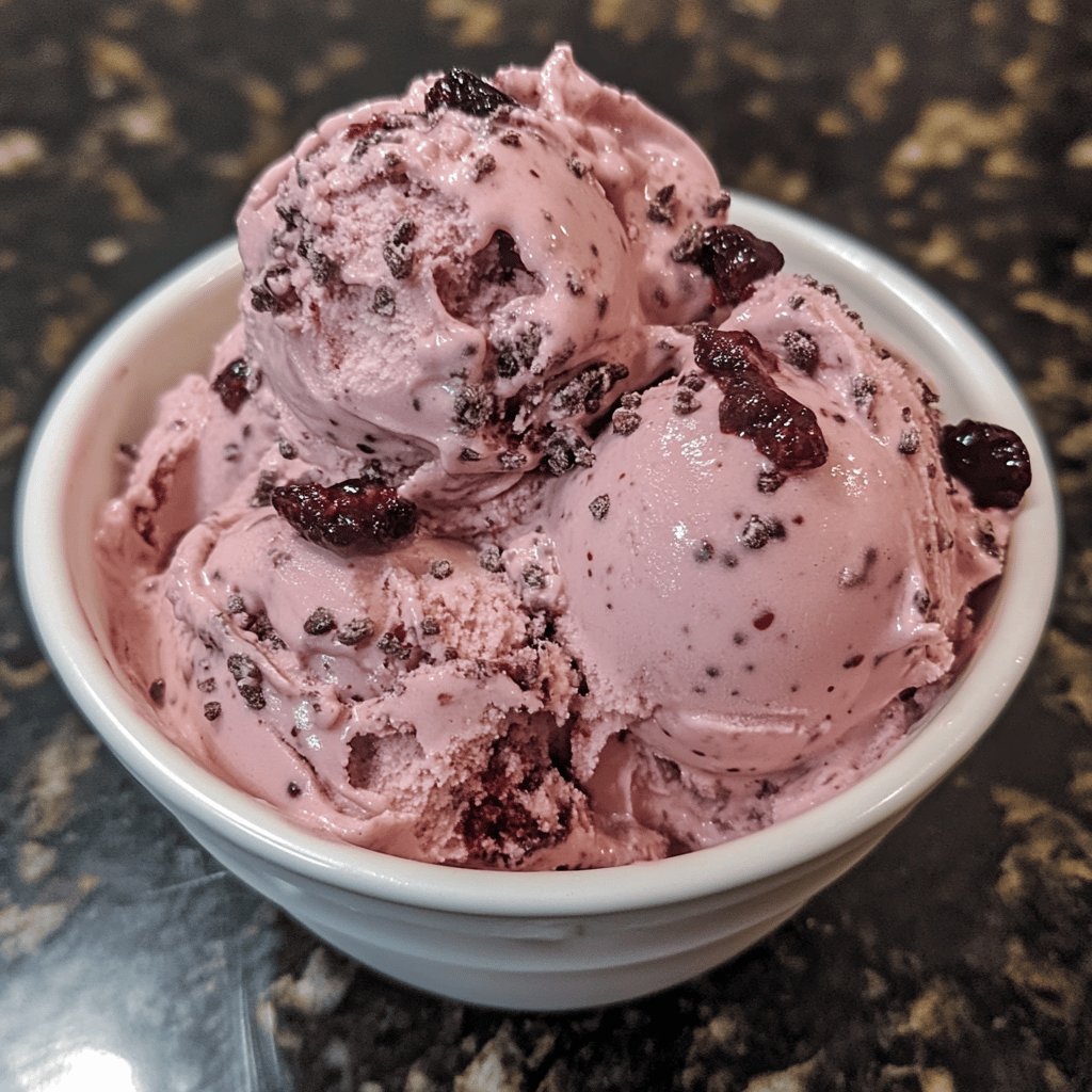 Black Raspberry Ice Cream