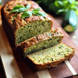 Pain de courgettes au basilic