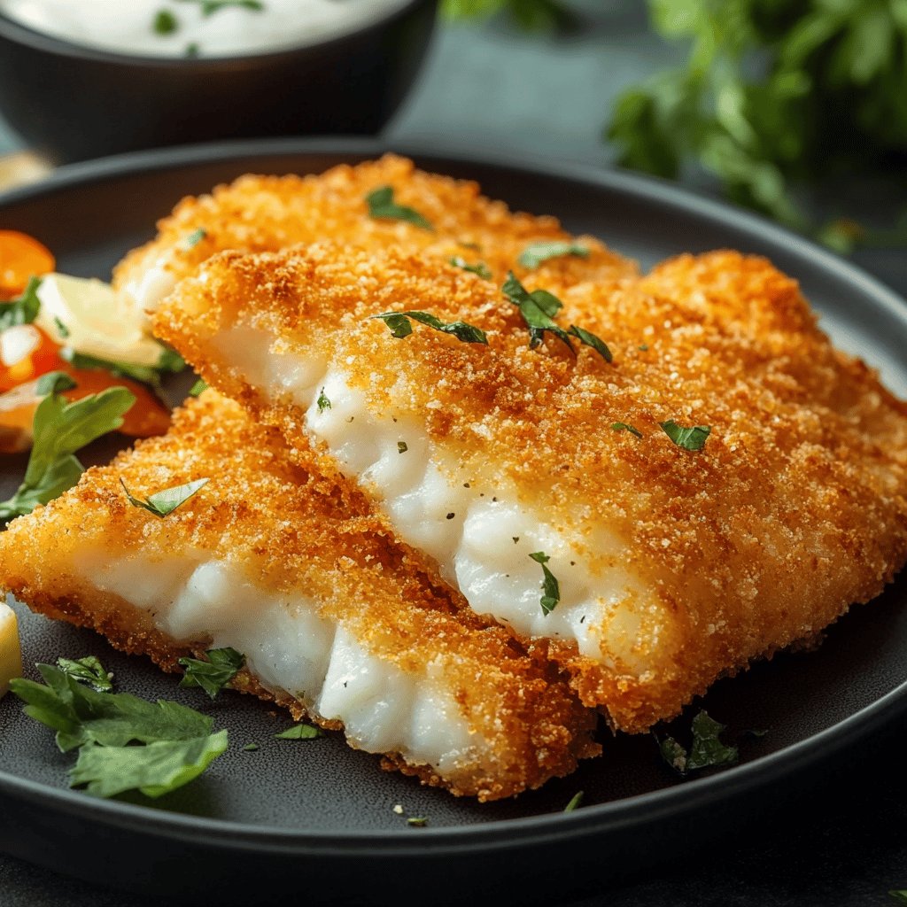 Poisson pané au Airfryer