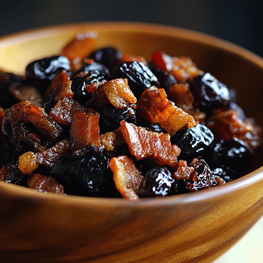 Pruneaux au lard