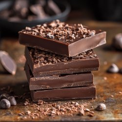Pavé au chocolat simple