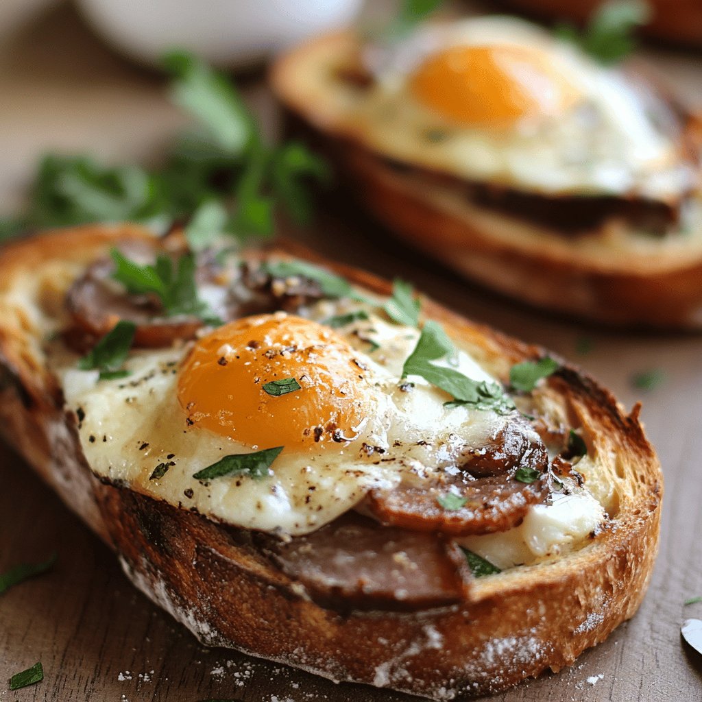 Tartine Campagnarde au Four