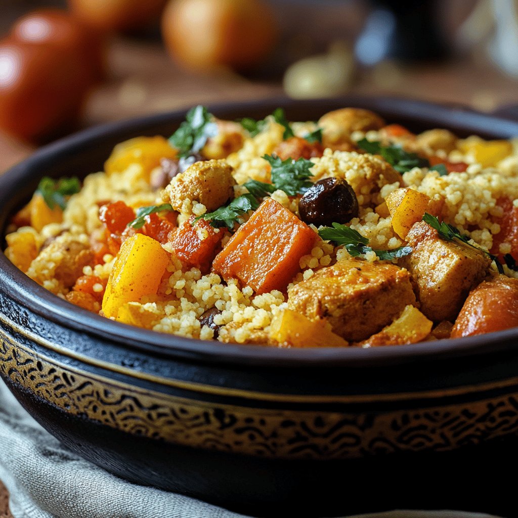 Tajine façon couscous