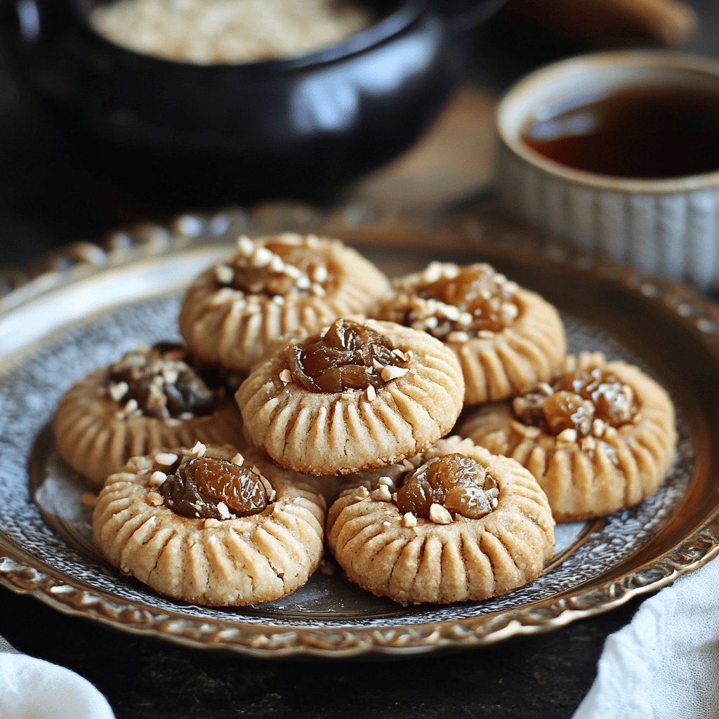 Lebanese Maamoul Date Cookies