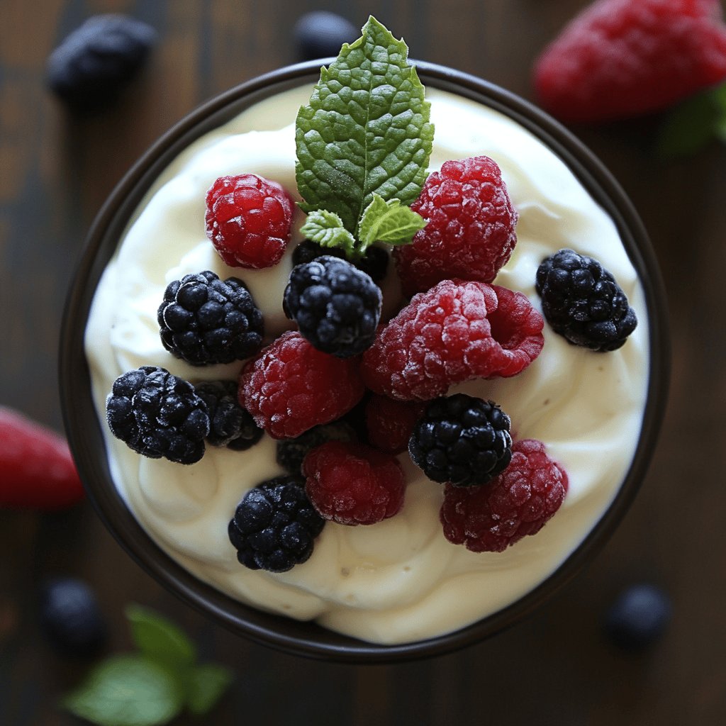 Homemade Vanilla Frozen Yogurt