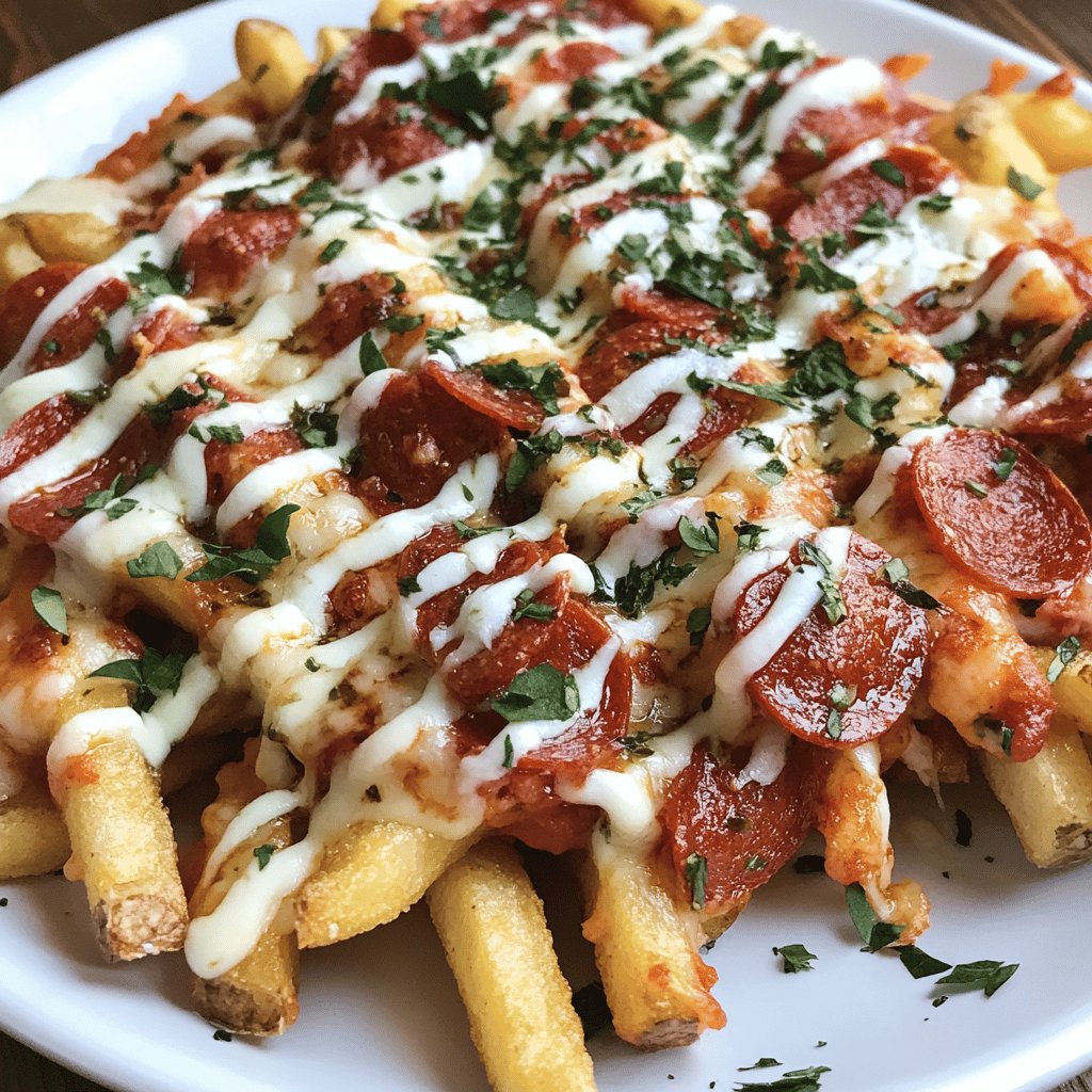 Loaded Pizza Fries