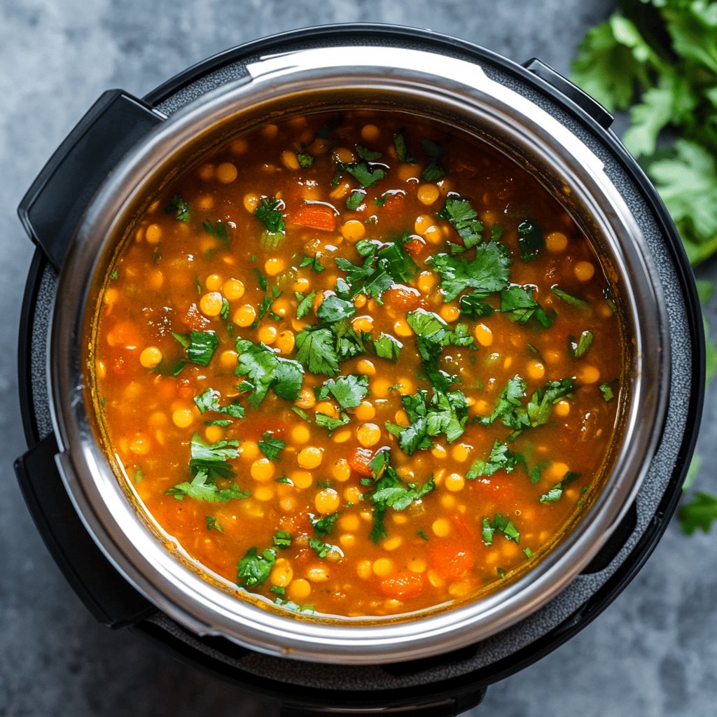 Instant Pot Lentil Soup