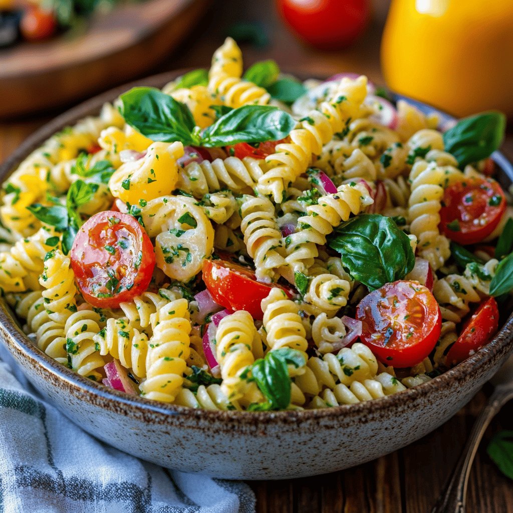 Fresh Garden Pasta Salad