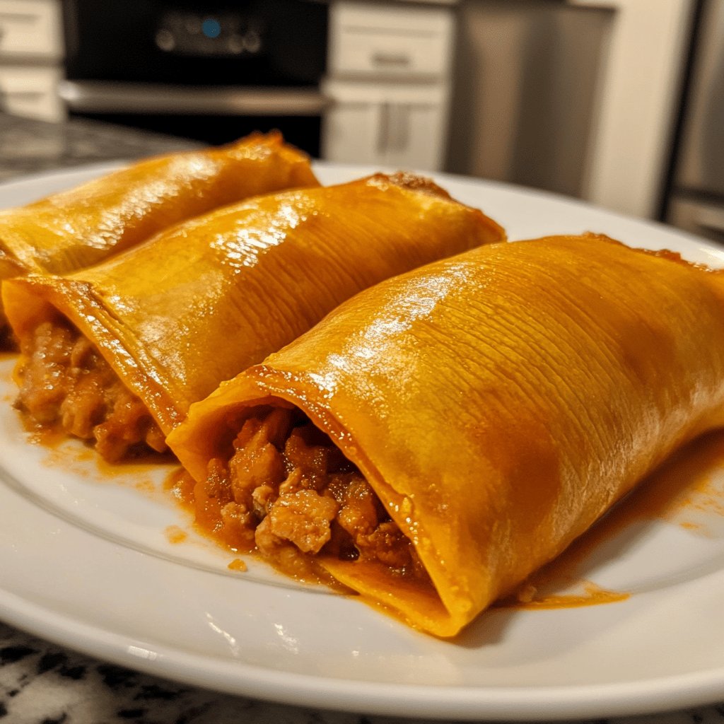 Delicious Pork Tamales