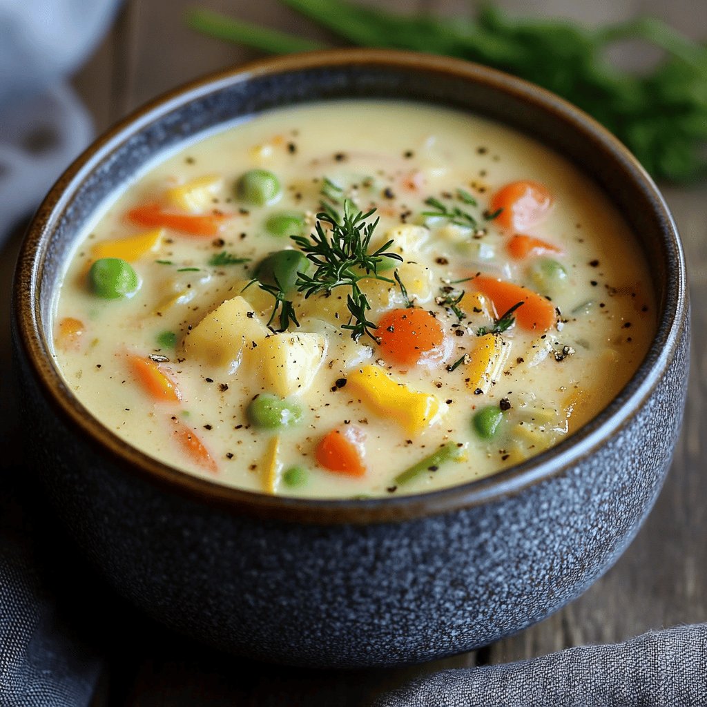 Creamy Vegetable Soup