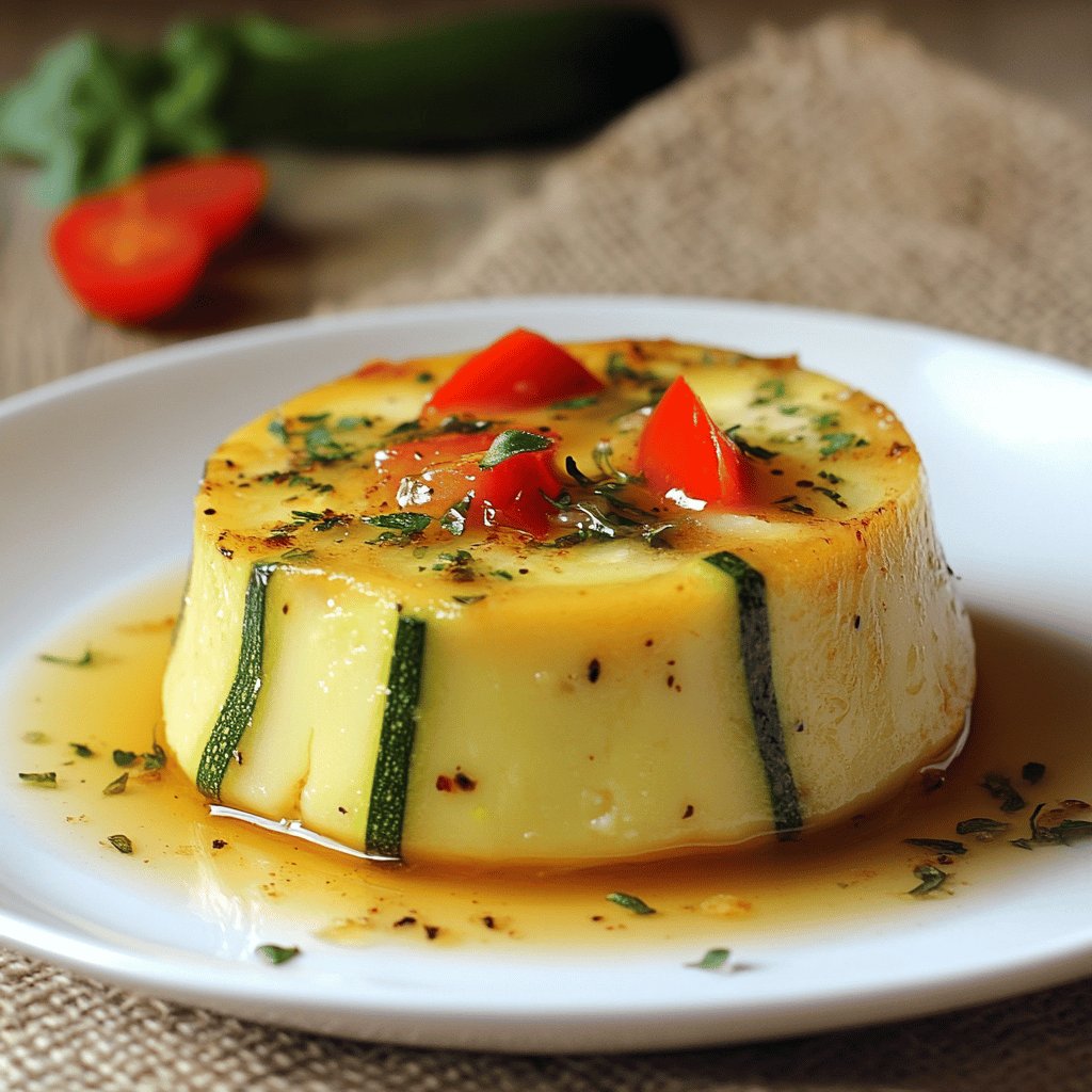 Flan de courgettes au Thermomix