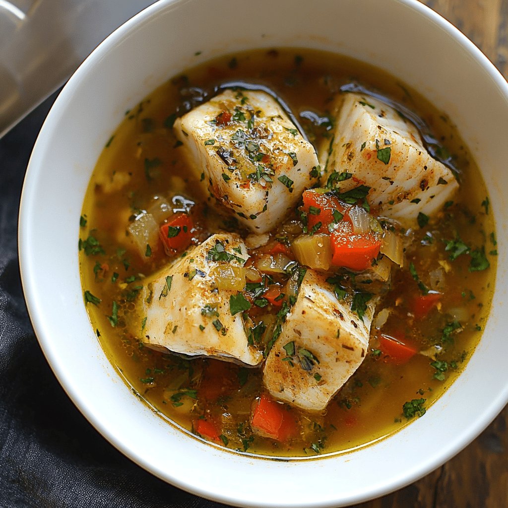 Court-bouillon de poisson créole