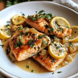 Quick Salmon Piccata