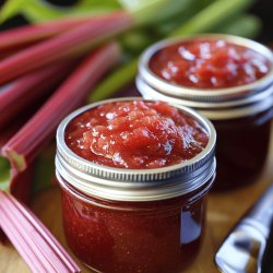 Homemade Rhubarb Jam