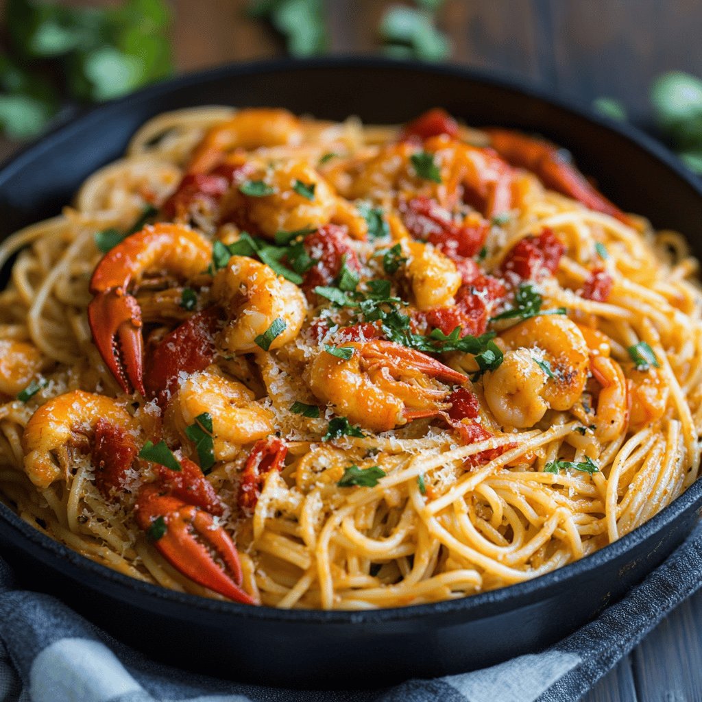 Louisiana Crawfish Pasta