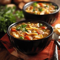 Rotisserie Chicken Noodle Soup