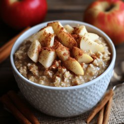 Apple Cinnamon Oatmeal