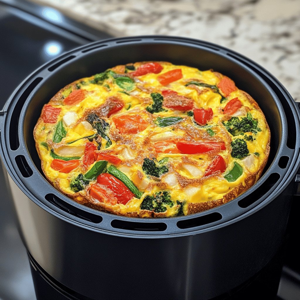 Air Fryer Breakfast Frittata