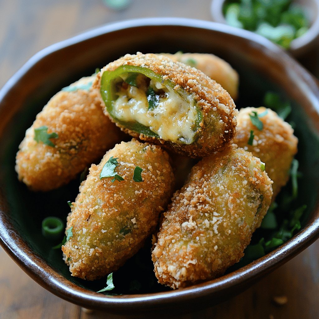 Beignets de piments au fromage