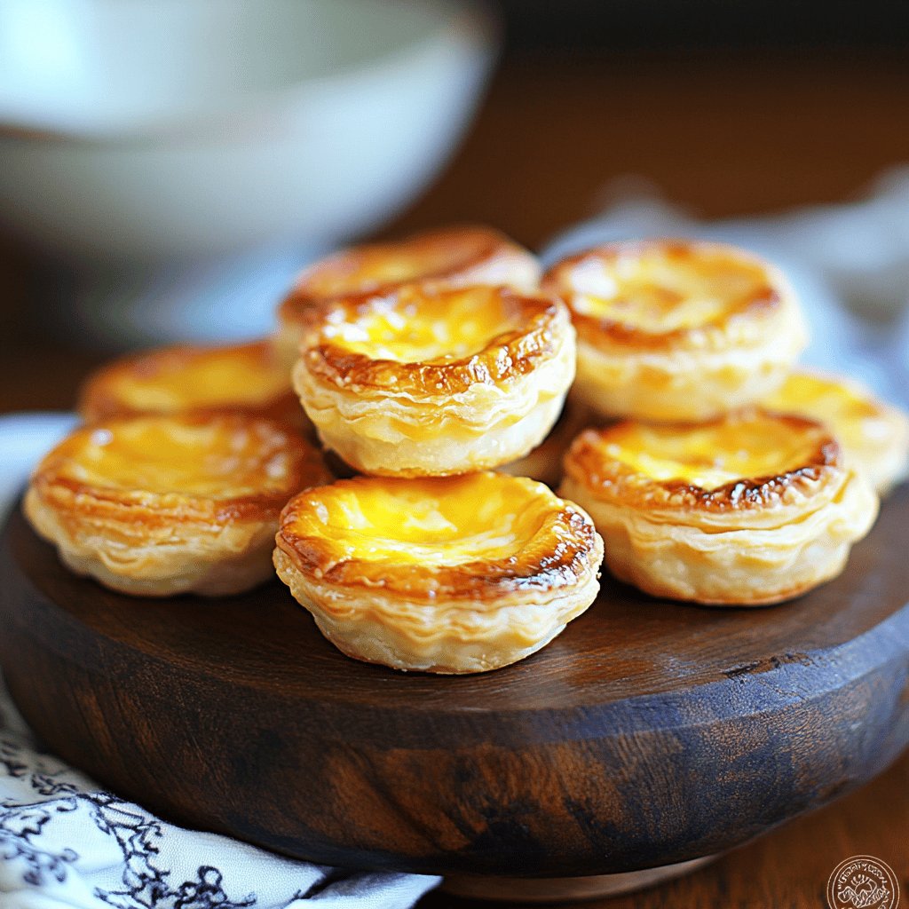 Hong Kong Style Egg Tarts